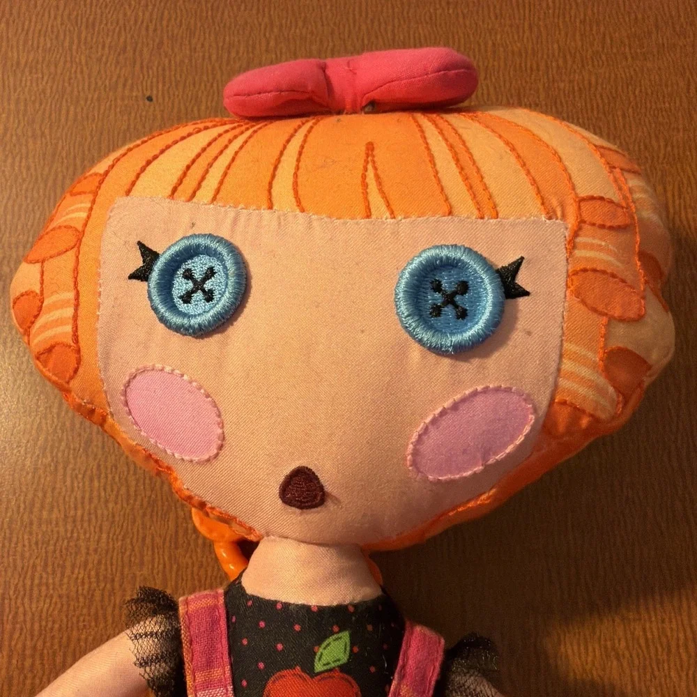 Lalaloopsy‎ Plush Soft Bea Spells A Lot Doll MGA Button Eyes 10